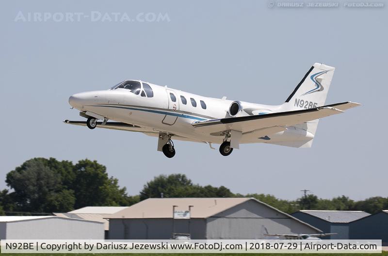 N92BE, 1980 Cessna 501 Citation I SP C/N 501-0098, Cessna 501 Citation I/SP  C/N 5010098, N92BE