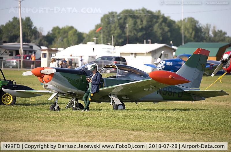N99FD, 1991 SIAI-Marchetti SF-260D C/N 787, Siai-Marchetti SF-260D  C/N 787, N99FD