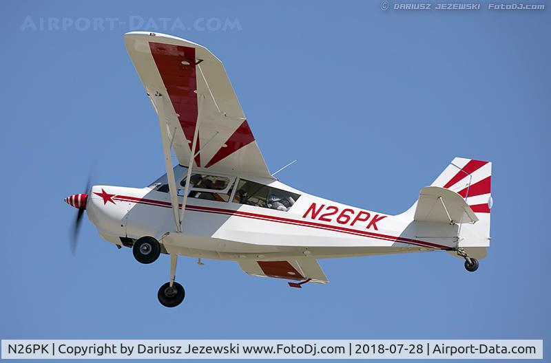 N26PK, 1974 Bellanca 7ECA Citabria C/N 1041-74, Cessna 441 Conquest II  C/N 441-0143, N26PK