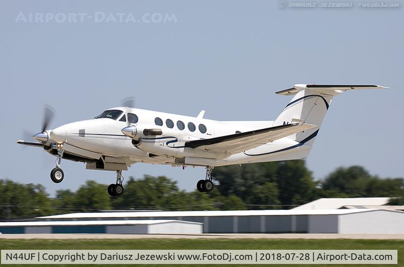 N44UF, 1975 Beech 200 King Air C/N BB-36, Beech 200 Super King Air  C/N BB-36, N44UF