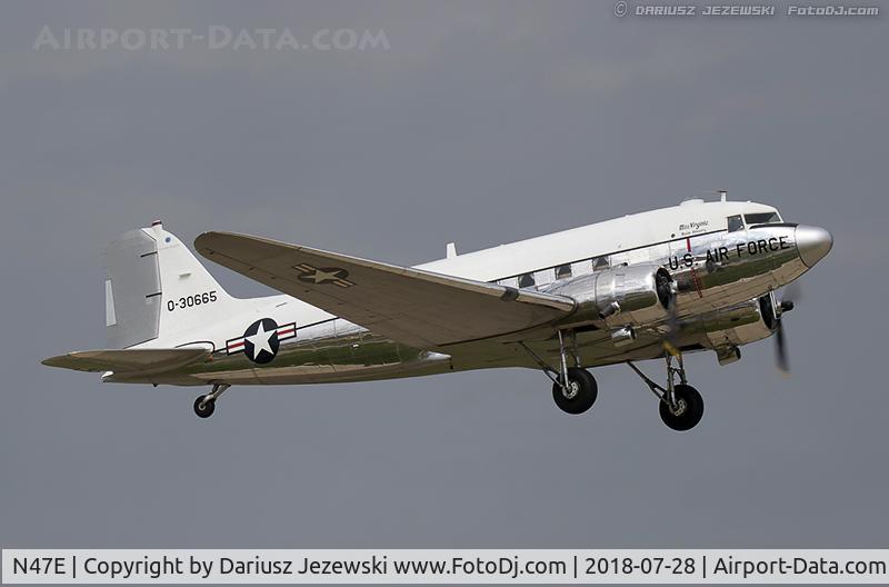 N47E, 1943 Douglas DC-3C (C-47A-60-DL) C/N 13816, Douglas DC-3C 
