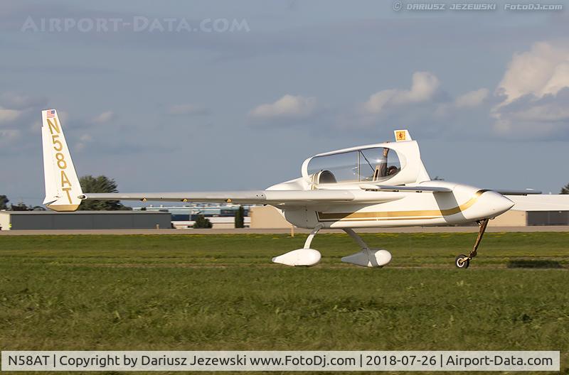 N58AT, 1994 Rutan Long-EZ C/N 1266, Rutan Long-EZ  C/N 1266, N58AT