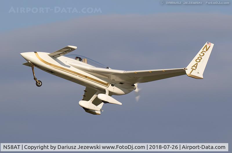 N58AT, 1994 Rutan Long-EZ C/N 1266, Rutan Long-EZ  C/N 1266, N58AT