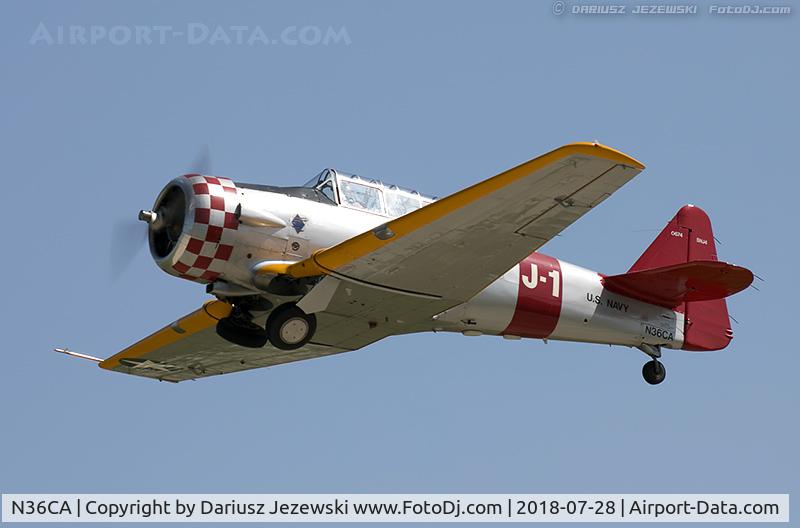 N36CA, North American AT-6D Texan C/N 88-10677, North American AT-6D Texan  C/N 88-10677, N36CA