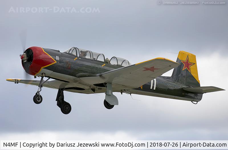 N4MF, Nanchang CJ-6 C/N 2951203, Nanchang CJ-6  C/N 2951203, N4MF