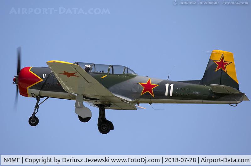 N4MF, Nanchang CJ-6 C/N 2951203, Nanchang CJ-6  C/N 2951203, N4MF