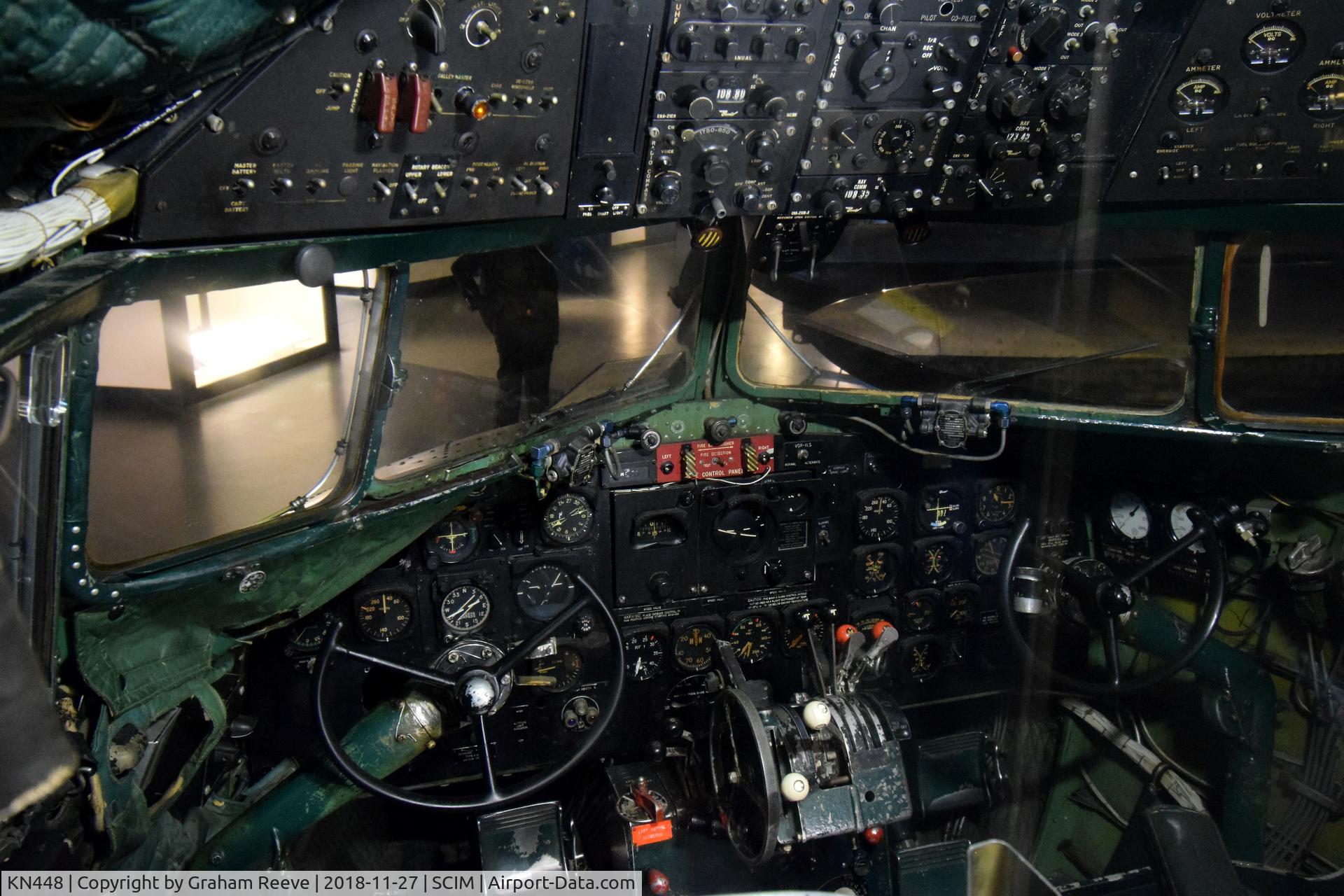 KN448, 1944 Douglas C-47B-30-DK Dakota IV C/N 32918, Inside the cockpit of a DC 3.