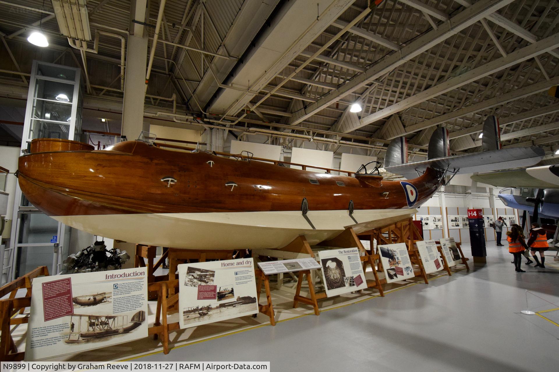 N9899, Supermarine Southampton I C/N Not found N9899, On display at the RAF Museum, Hendon.