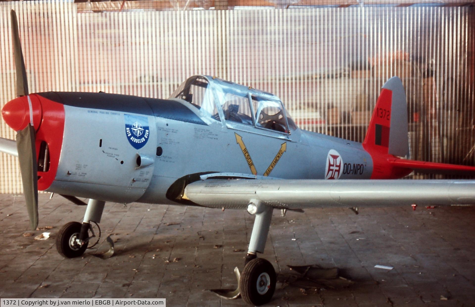 1372, 1989 OGMA DHC-1 Chipmunk T.20 C/N OGMA-62, As OO-NPO Grimbergen, Belgium