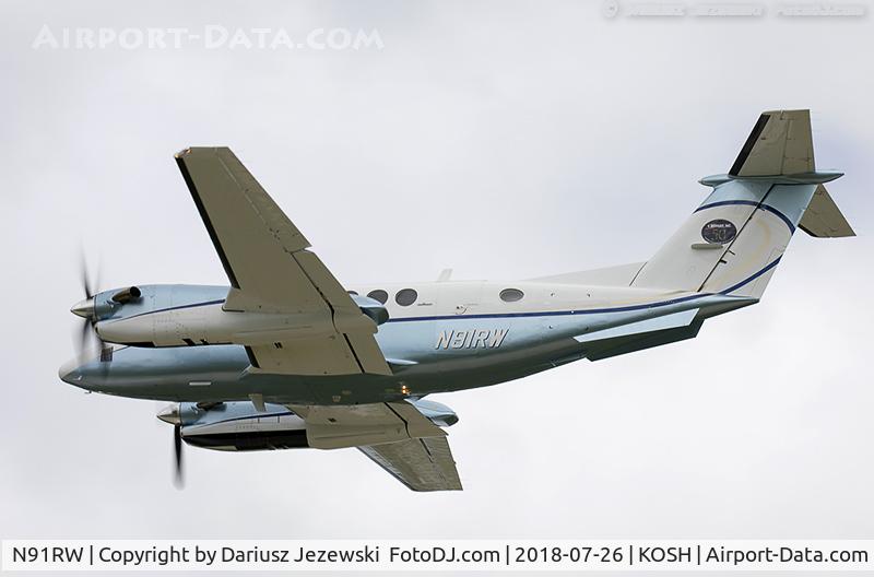 N91RW, 1984 Beech 300 C/N FA-21, Beech B300 Super King Air  C/N 40026/67-14510, N91RW