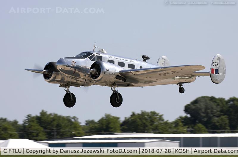 C-FTLU, 1952 Beech Expeditor 3NM C/N CA-152, Beech D18S Expeditor  C/N A-752, C-FTLU