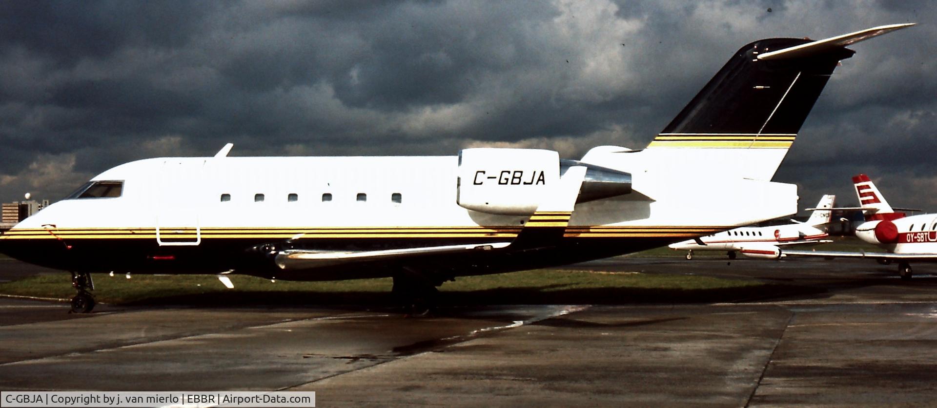 C-GBJA, 1997 Canadair Challenger 604 (CL-600-2B16) C/N 5341, Brussels G.A.T.