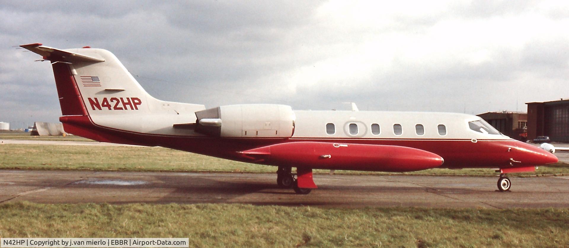 N42HP, 1983 Learjet 35A C/N 35A-507, Brussels G.A.T. '90s