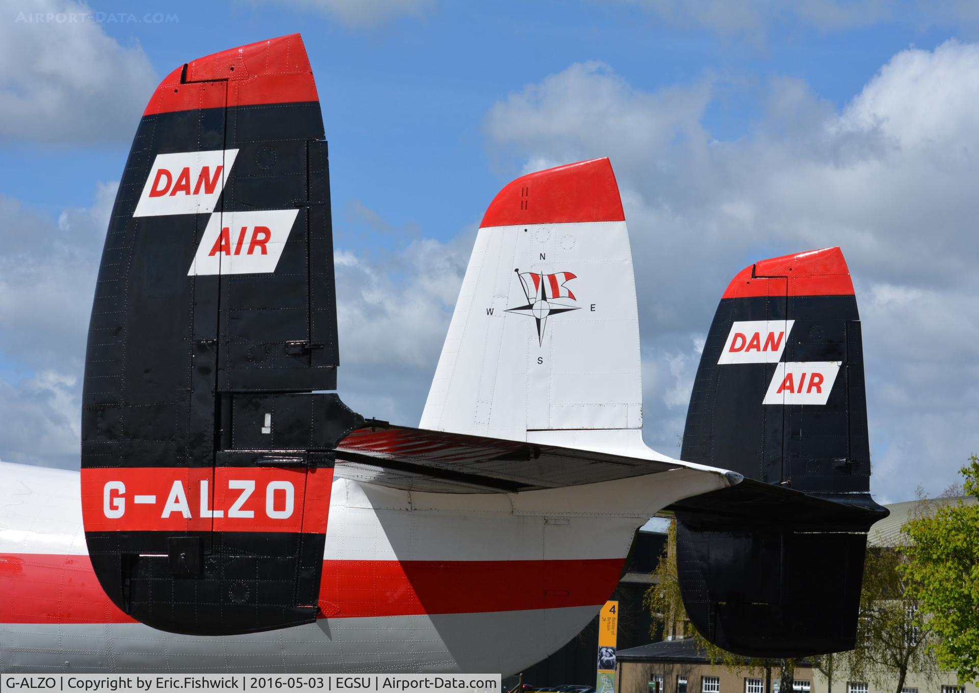 G-ALZO, 1950 Airspeed AS57 Ambassador 2 C/N 5226, 5. G-ALZO at The Imperial War Museum, Duxford.