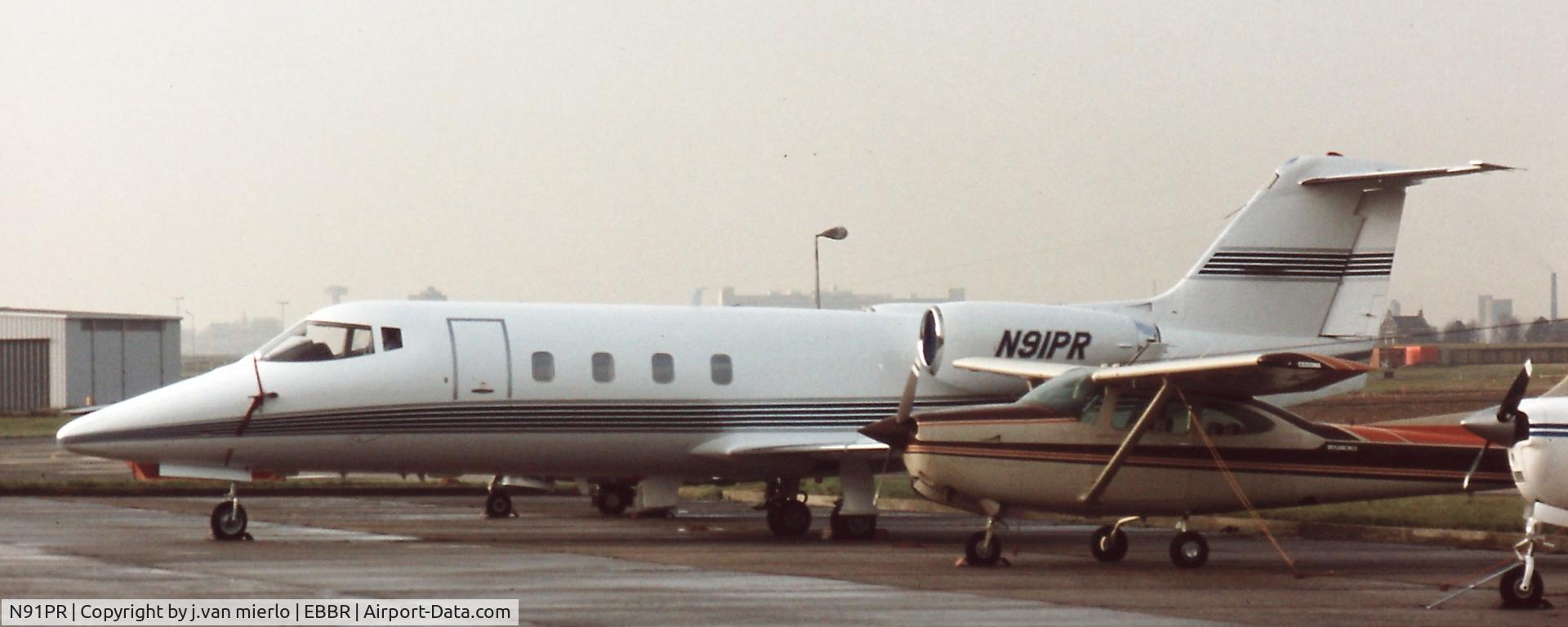 N91PR, 1983 Learjet 55 C/N 55-091, Brussels ABELAG