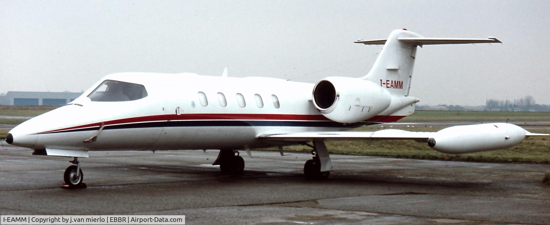 I-EAMM, 1989 Gates Leaarjet 35A C/N 634, Brussels, G.A.T.