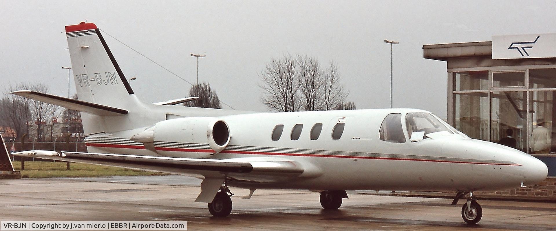 VR-BJN, Cessna 501 Citation I/SP C/N 501-0141, Brussels G.A.T.