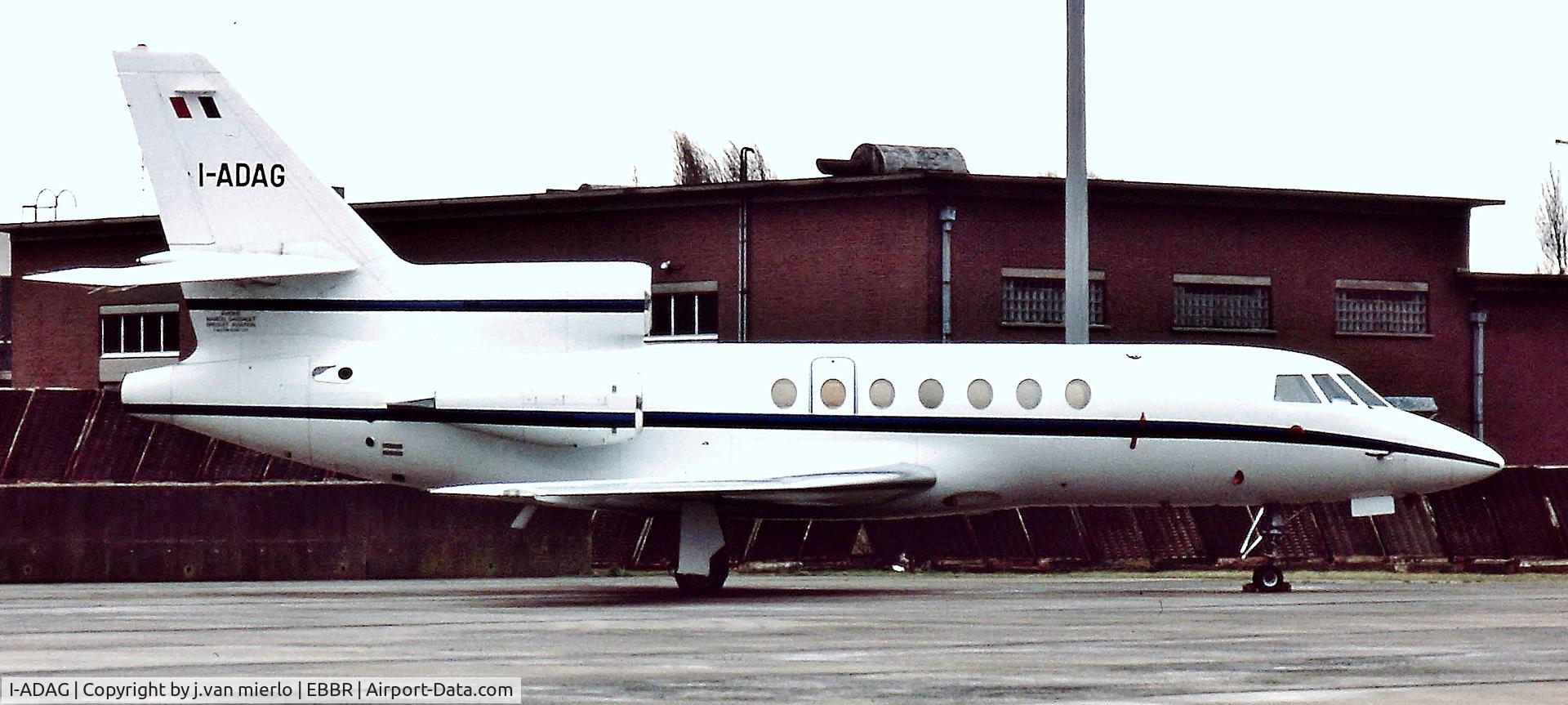 I-ADAG, 1983 Dassault Falcon 50 C/N 131, Brussels, ABELAG'90s