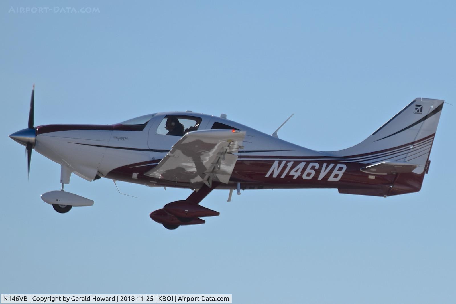 N146VB, 2018 Cessna T240 C/N T24002146, Take off from RWY 10L.