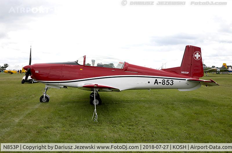 N853P, 1958 Pilatus P3-05 C/N 491-40, Pilatus P3-05  C/N 491-40, N853P