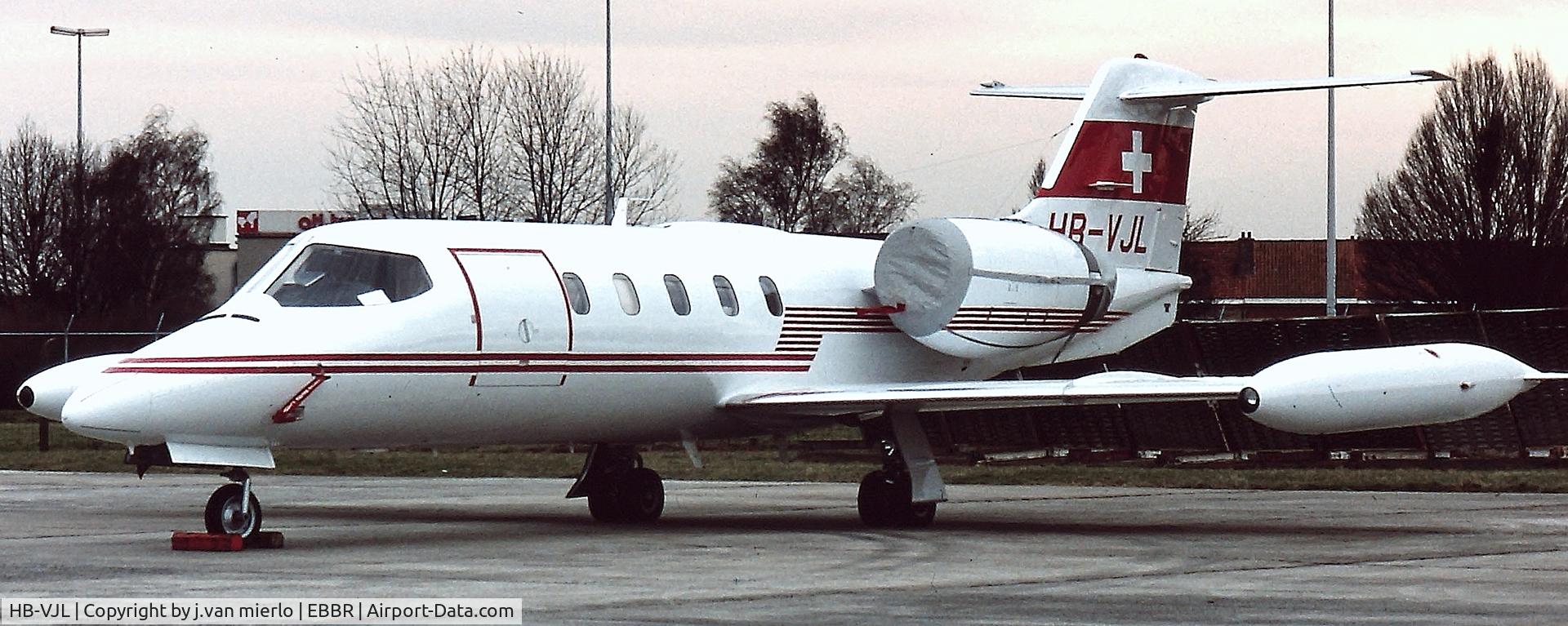 HB-VJL, 1989 Learjet 35A C/N 35A-653, Brussels G.A.T. '90s