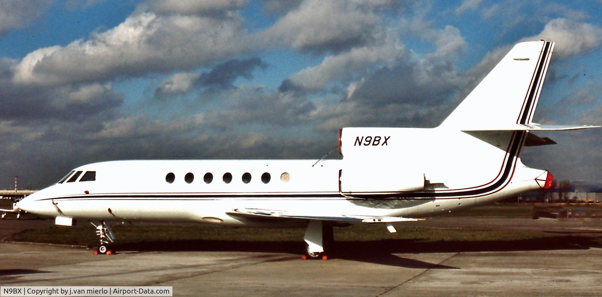 N9BX, 1981 Dassault Falcon 50 C/N 45, Brussels, G.A.T.'90s