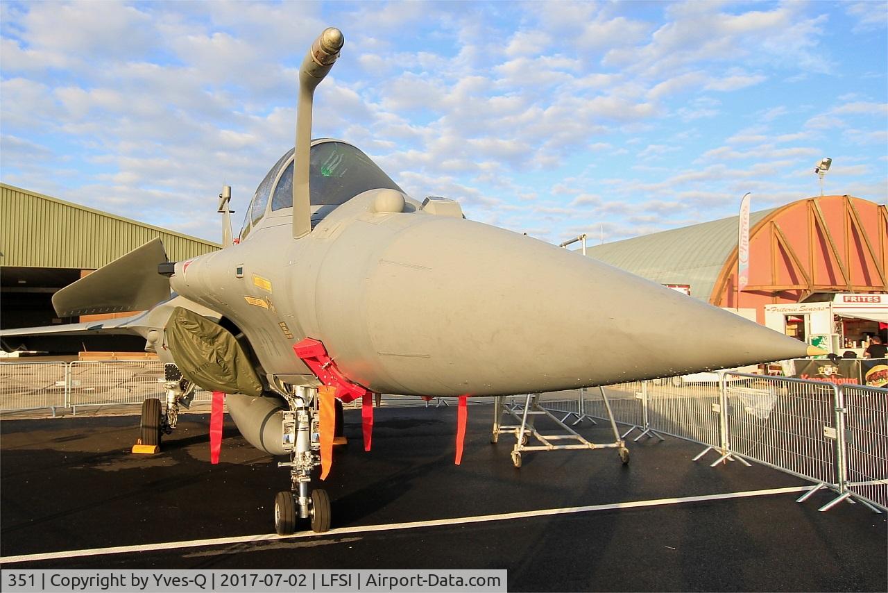 351, 2014 Dassault Rafale B C/N 351, Dassault Rafale B, Static display, St Dizier-Robinson Air Base 113 (LFSI) Open day 2017
