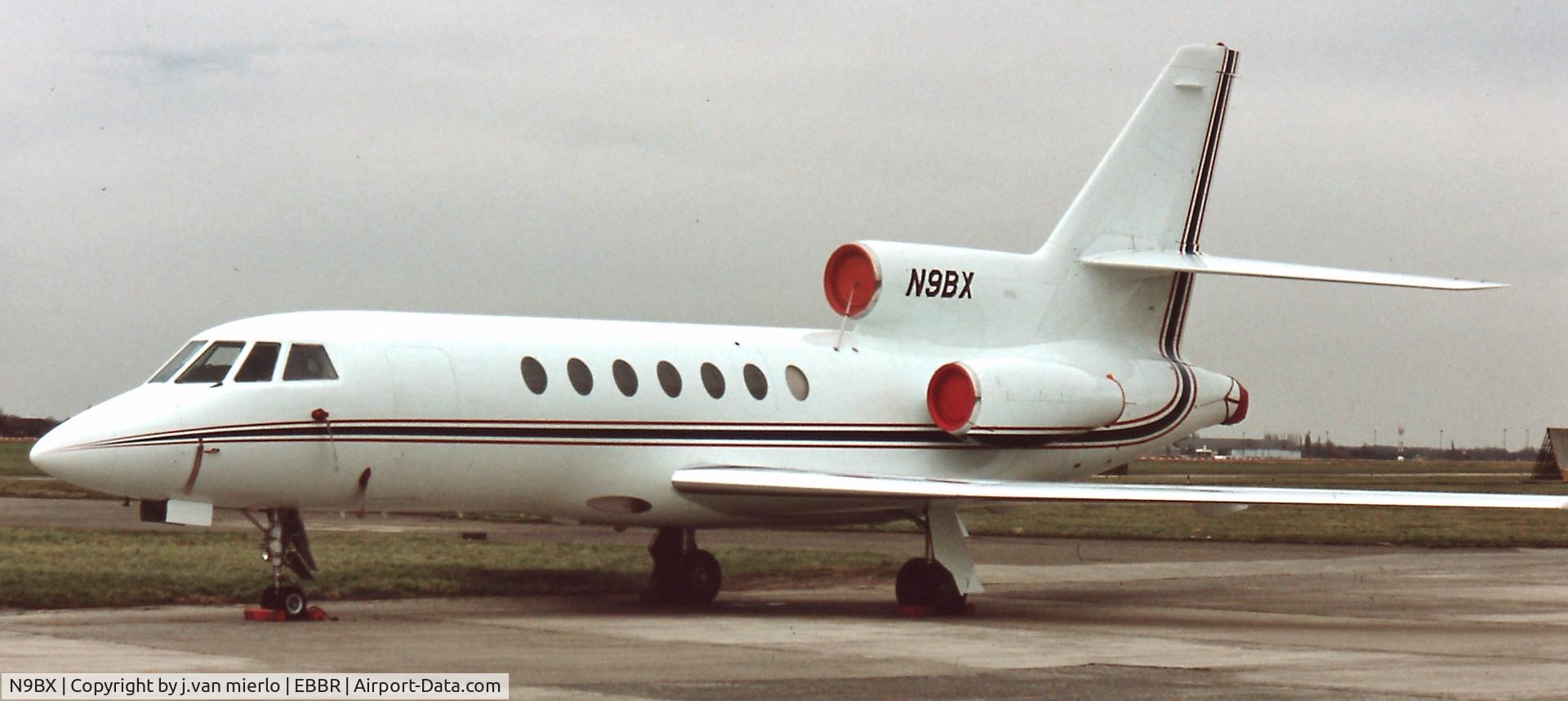 N9BX, 1981 Dassault Falcon 50 C/N 45, Brussels, G.A.T. '90s