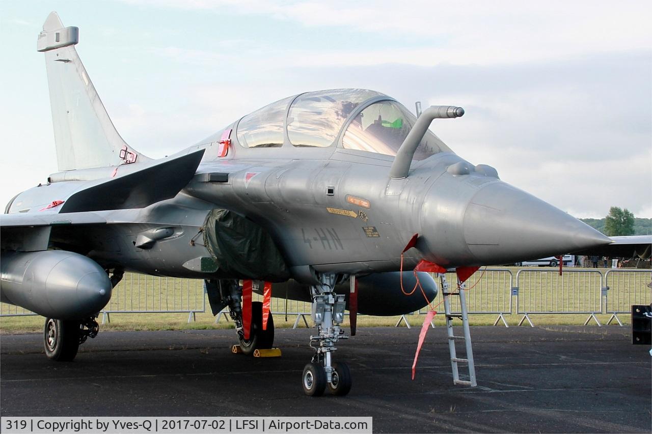 319, Dassault Rafale B C/N 314, Dassault Rafale B, Static display, St Dizier-Robinson Air Base 113 (LFSI) Open day 2017