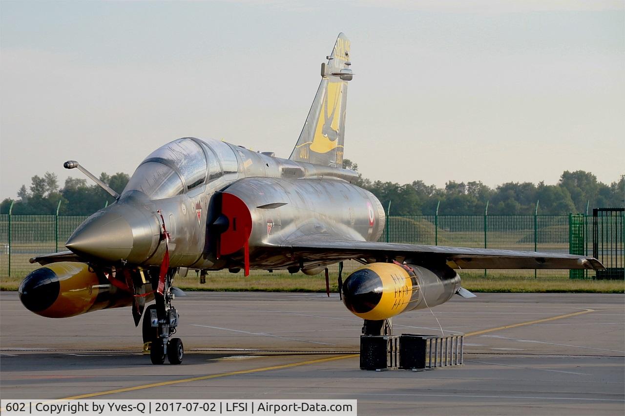602, Dassault Mirage 2000D C/N 393, Dassault Mirage 2000D, Flight line, St Dizier-Robinson Air Base 113 (LFSI) Open day 2017