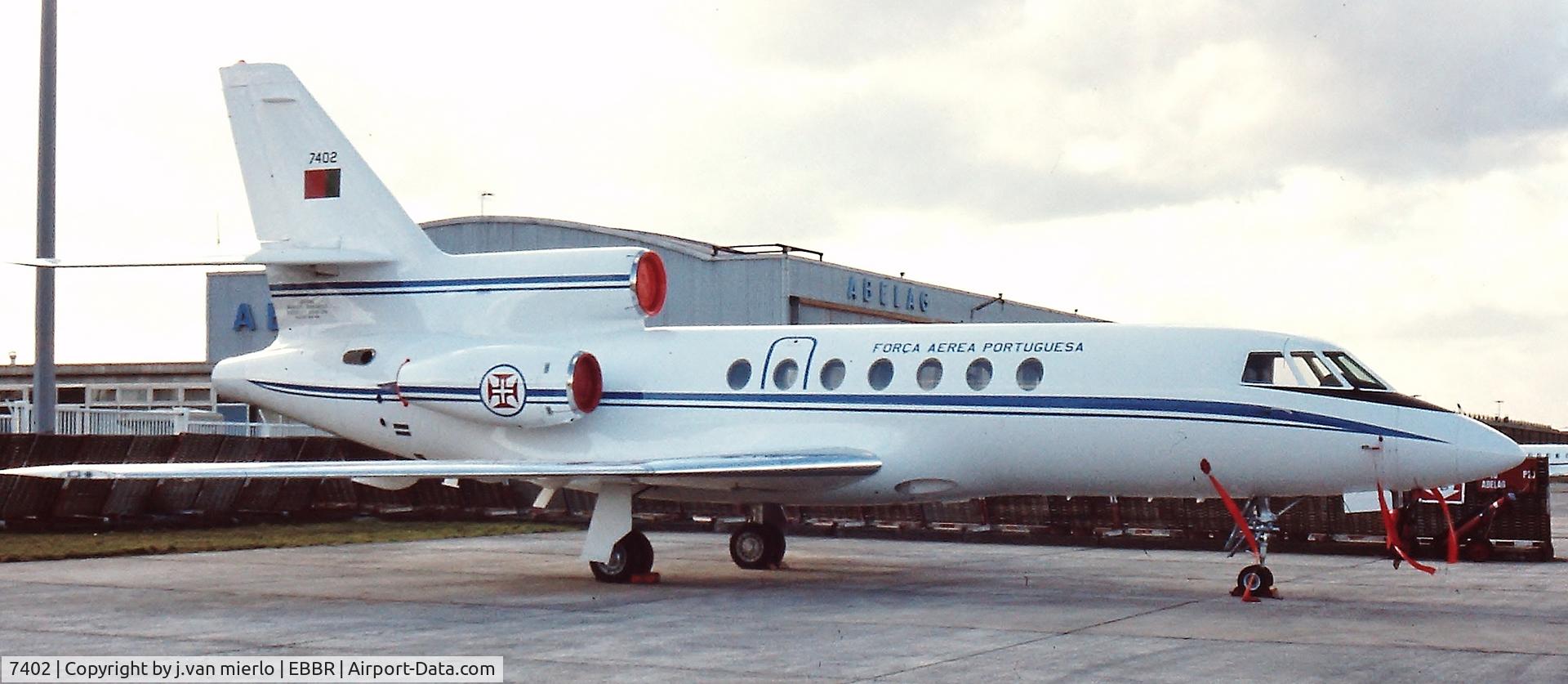 7402, 1990 Dassault Falcon 50 C/N 198, Brussels, G.A.T.'90s