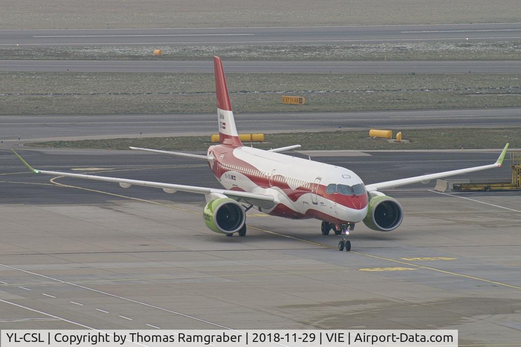 YL-CSL, 2018 Airbus A220-300 C/N 55041, Air Baltic Airbus A220-300