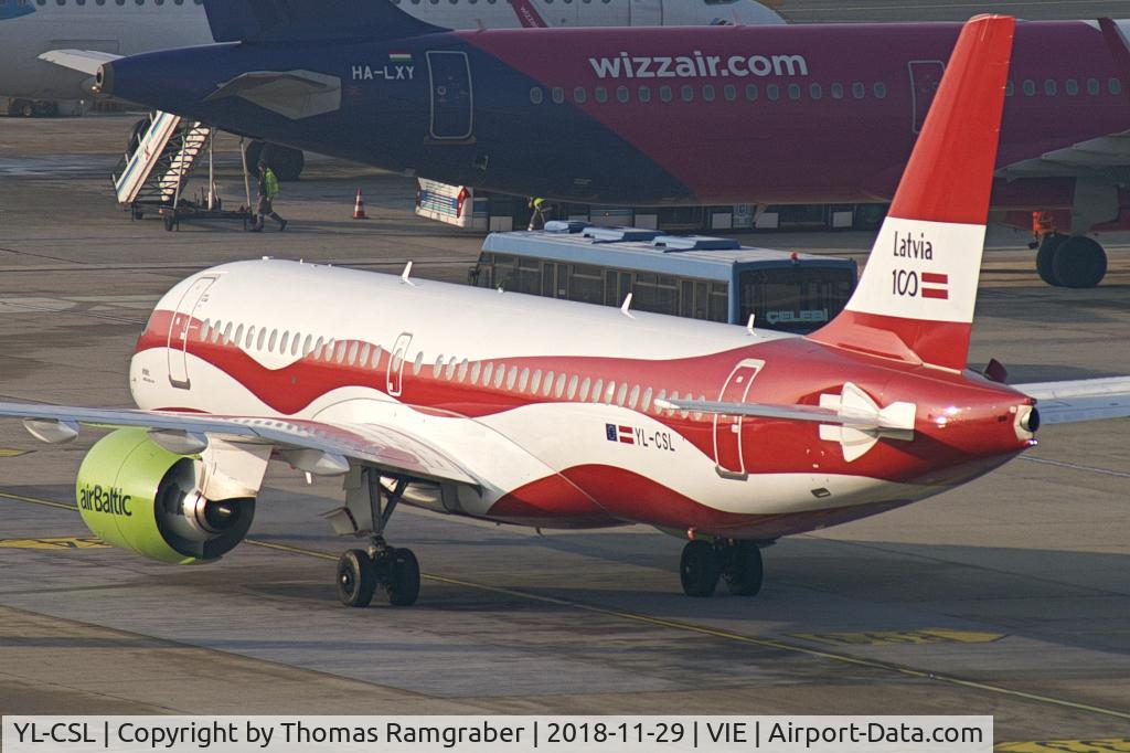 YL-CSL, 2018 Airbus A220-300 C/N 55041, Air Baltic Airbus A220-300