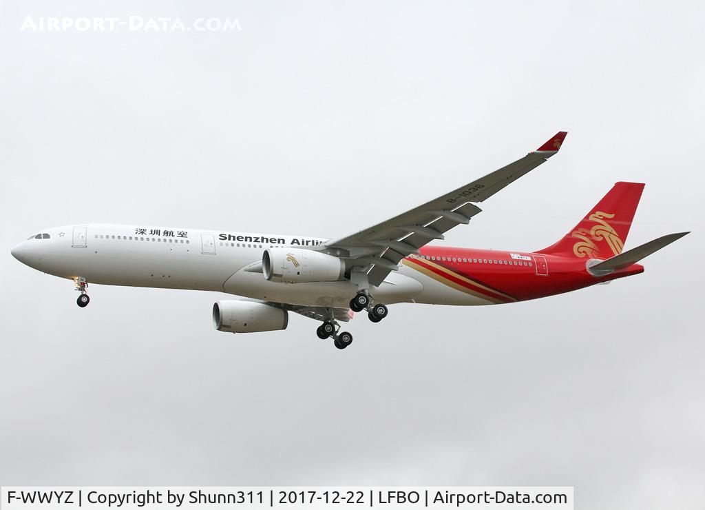 F-WWYZ, 2017 Airbus A330-343 C/N 1839, C/n 1839 - To be B-1036