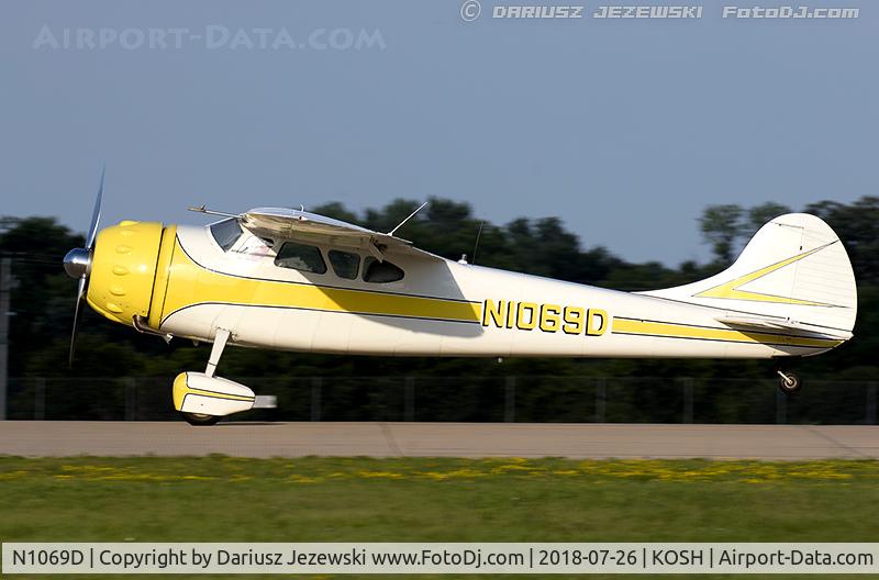 N1069D, 1951 Cessna 195A C/N 7681, Cessna 195A Businessliner  C/N 7681, N1069D