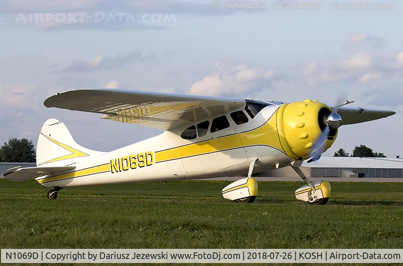 N1069D, 1951 Cessna 195A C/N 7681, Cessna 195A Businessliner  C/N 7681, N1069D