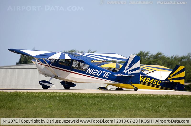N1207E, 1977 Bellanca 8KCAB Decathlon C/N 323-77, Bellanca 8KCAB Super Decathlon  C/N 323-77, N1207E