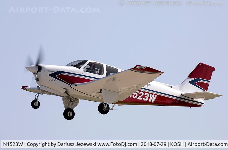 N1523W, 1972 Beech G33 C/N CD-1284, Beech G33 Bonanza  C/N CD-1284, N1523W