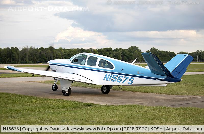 N1567S, 1962 Beech P35 Bonanza C/N D-6993, Beech P35 Bonanza  C/N D-6993, N1567S