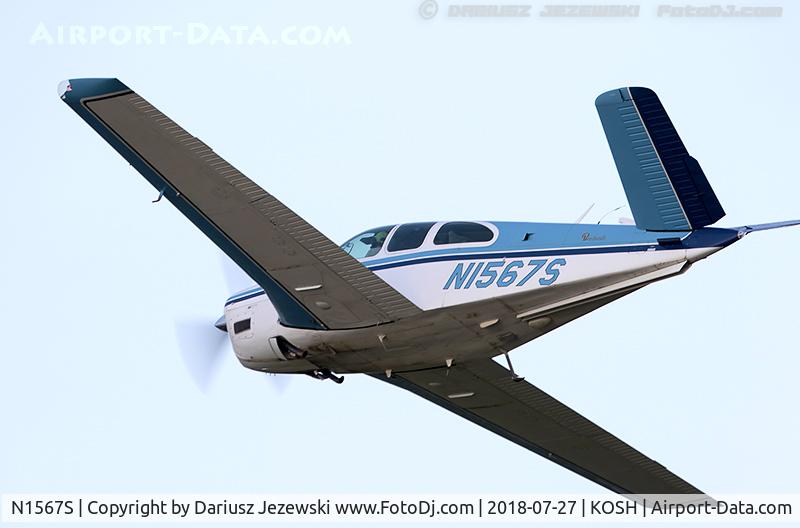N1567S, 1962 Beech P35 Bonanza C/N D-6993, Beech P35 Bonanza  C/N D-6993, N1567S