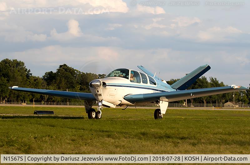 N1567S, 1962 Beech P35 Bonanza C/N D-6993, Beech P35 Bonanza  C/N D-6993, N1567S