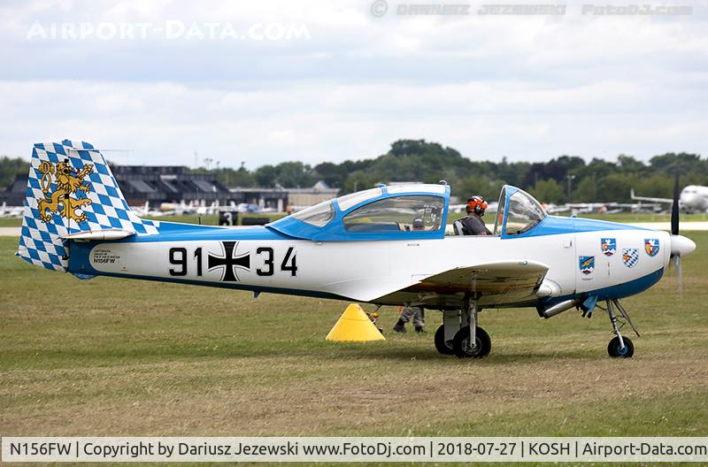 N156FW, 1960 Piaggio FW-149D C/N 156, Focke-Wulf FWP-149D  C/N 156, N156FW