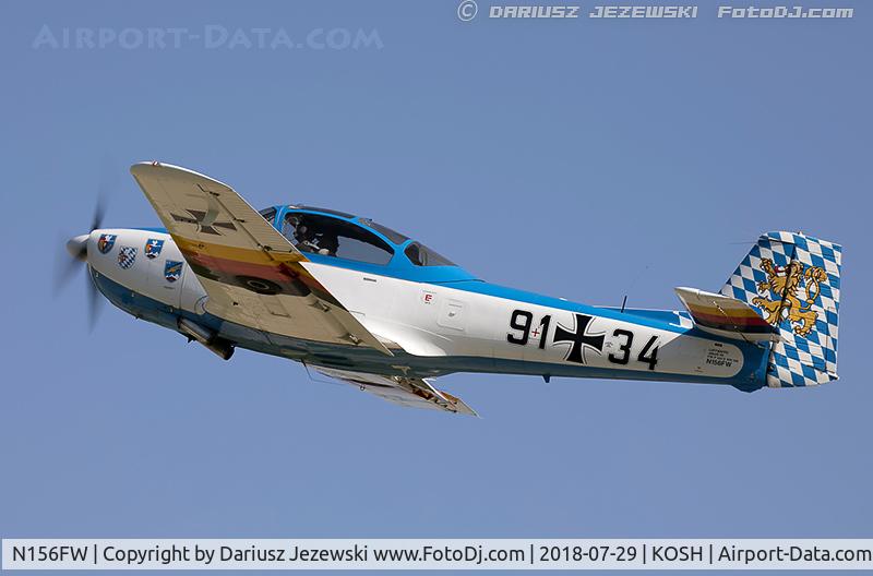 N156FW, 1960 Piaggio FW-149D C/N 156, Focke-Wulf FWP-149D  C/N 156, N156FW