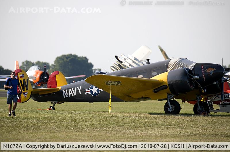N167ZA, 1954 Beech C-45H Expeditor C/N AF-692, Beech C45H Expeditor 