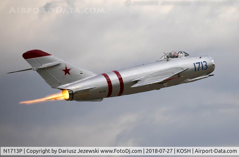 N1713P, 1960 PZL-Mielec Lim-5 (MiG-17F) C/N 1C1713, PZL Mielec Lim-5 (MiG-17F)  C/N 1C1713, N1713P