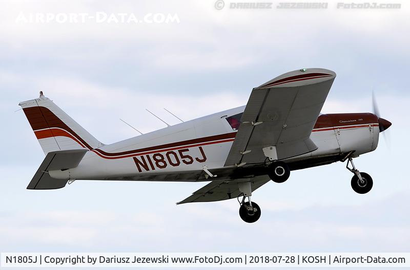 N1805J, 1968 Piper PA-28-140 C/N 28-24233, Piper PA-28-140 Cherokee Cruiser  C/N 28-24233, N1805J