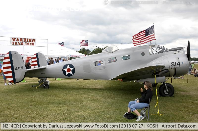 N214CR, 1958 Beech AT-11 Kansan C/N 912, Beech AT-11 Kansas 
