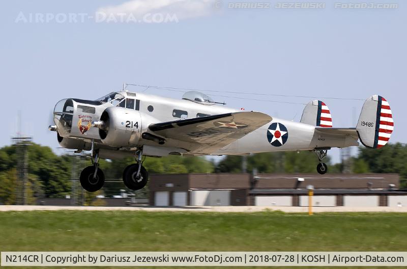N214CR, 1958 Beech AT-11 Kansan C/N 912, Beech AT-11 Kansas 