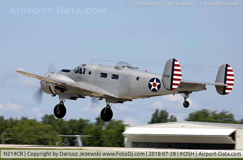 N214CR, 1958 Beech AT-11 Kansan C/N 912, Beech AT-11 Kansas 