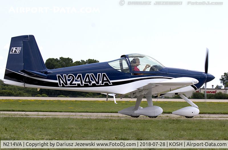 N214VA, 2012 Vans RV-14A C/N 140001, Vans RV-14A  C/N 140001, N214VA